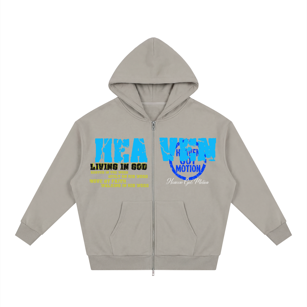 Heaven Got Motion Essential Full Zip Hoodie