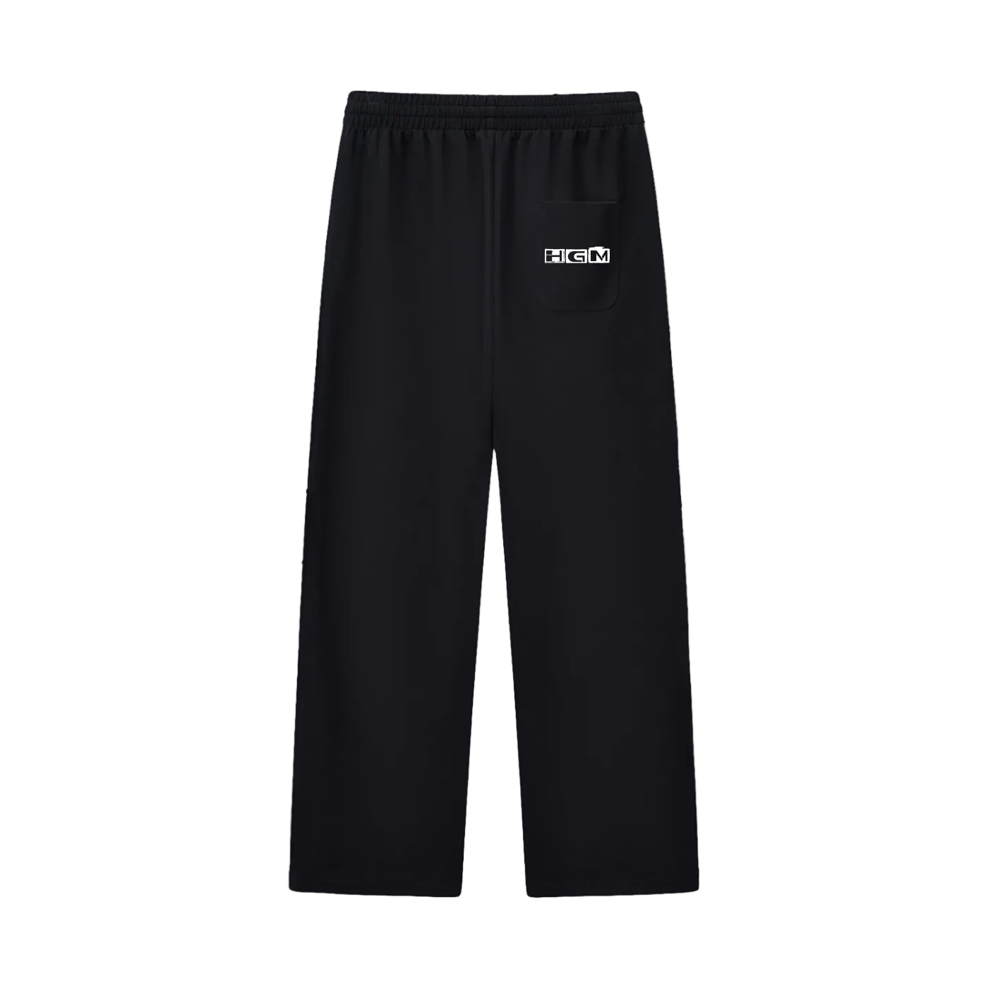 Curved Stripe Straight Sweatpants