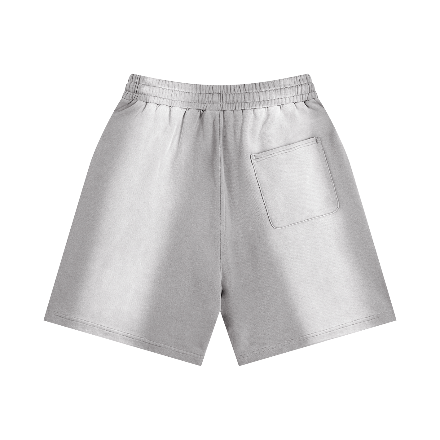 Sun Fade Distressed Paid in Full Shorts