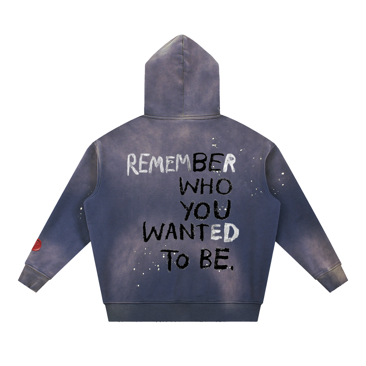 Vintage Washed Frayed Clear Vision With God's Provision Hoodie