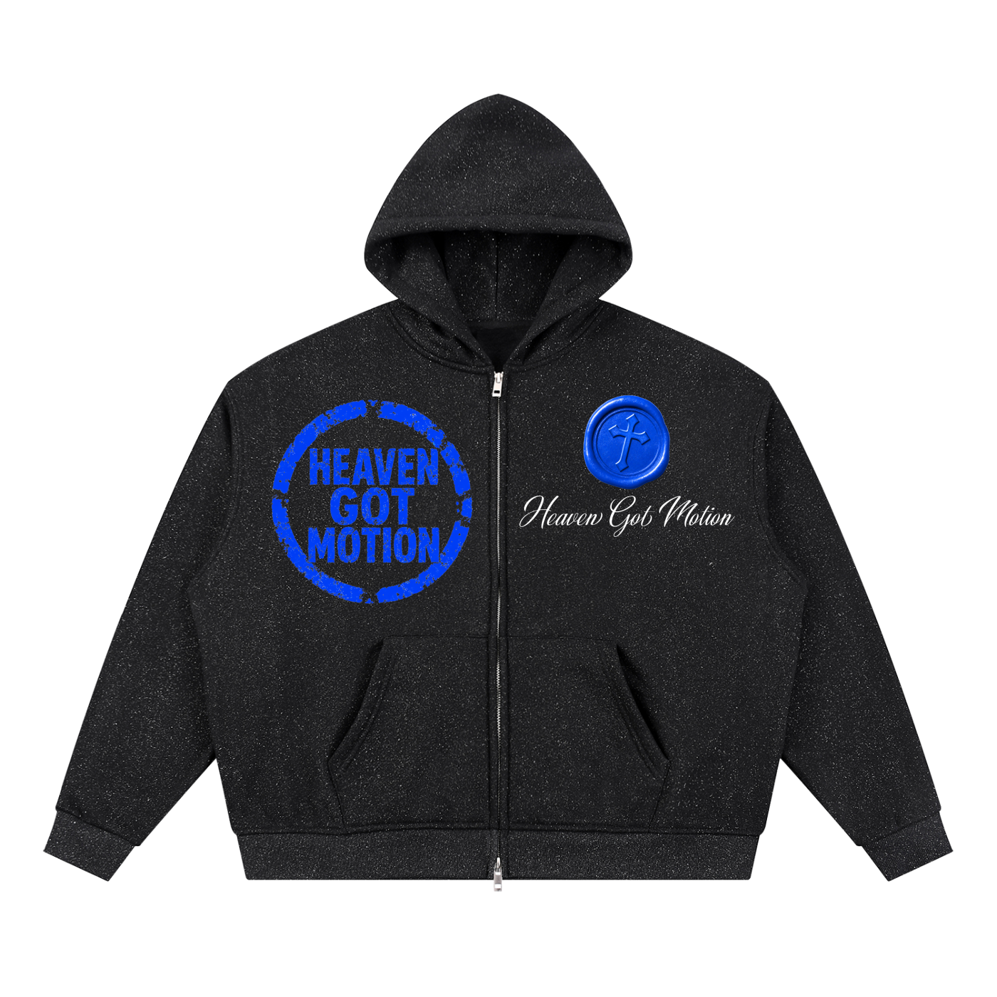 Prevalent Faith Full Zip Boxy Hoodie