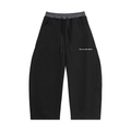 Heaven Got Motion Plaid Waistband Barrel Sweatpants
