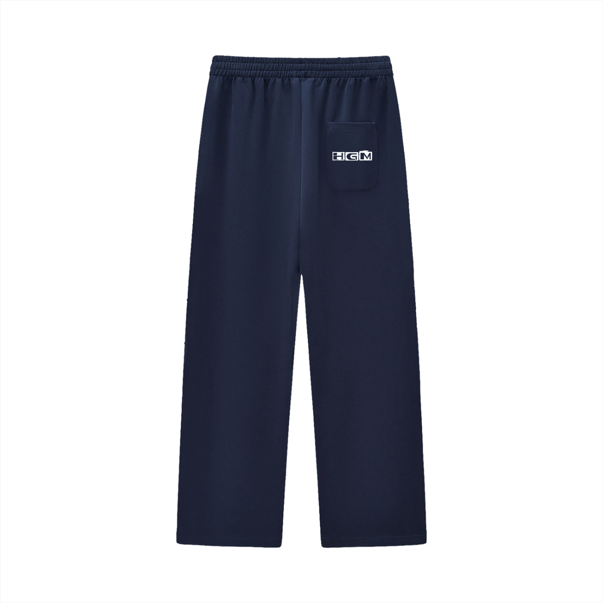 Curved Stripe Straight Sweatpants