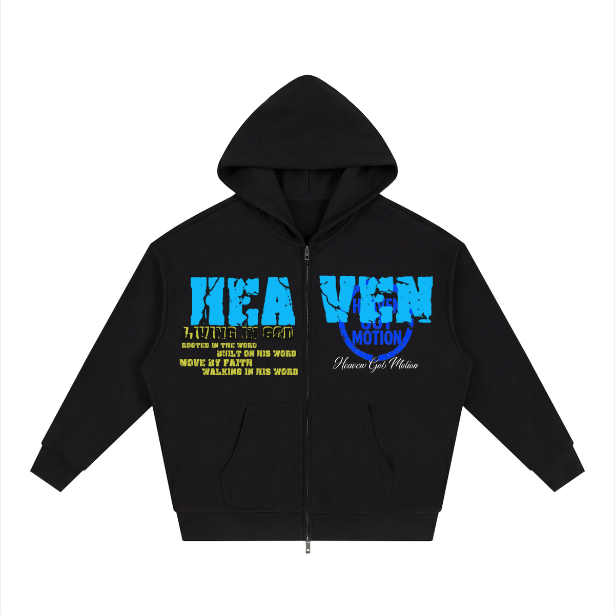 Heaven Got Motion Essential Full Zip Hoodie