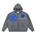 Prevalent Faith Full Zip Boxy Hoodie