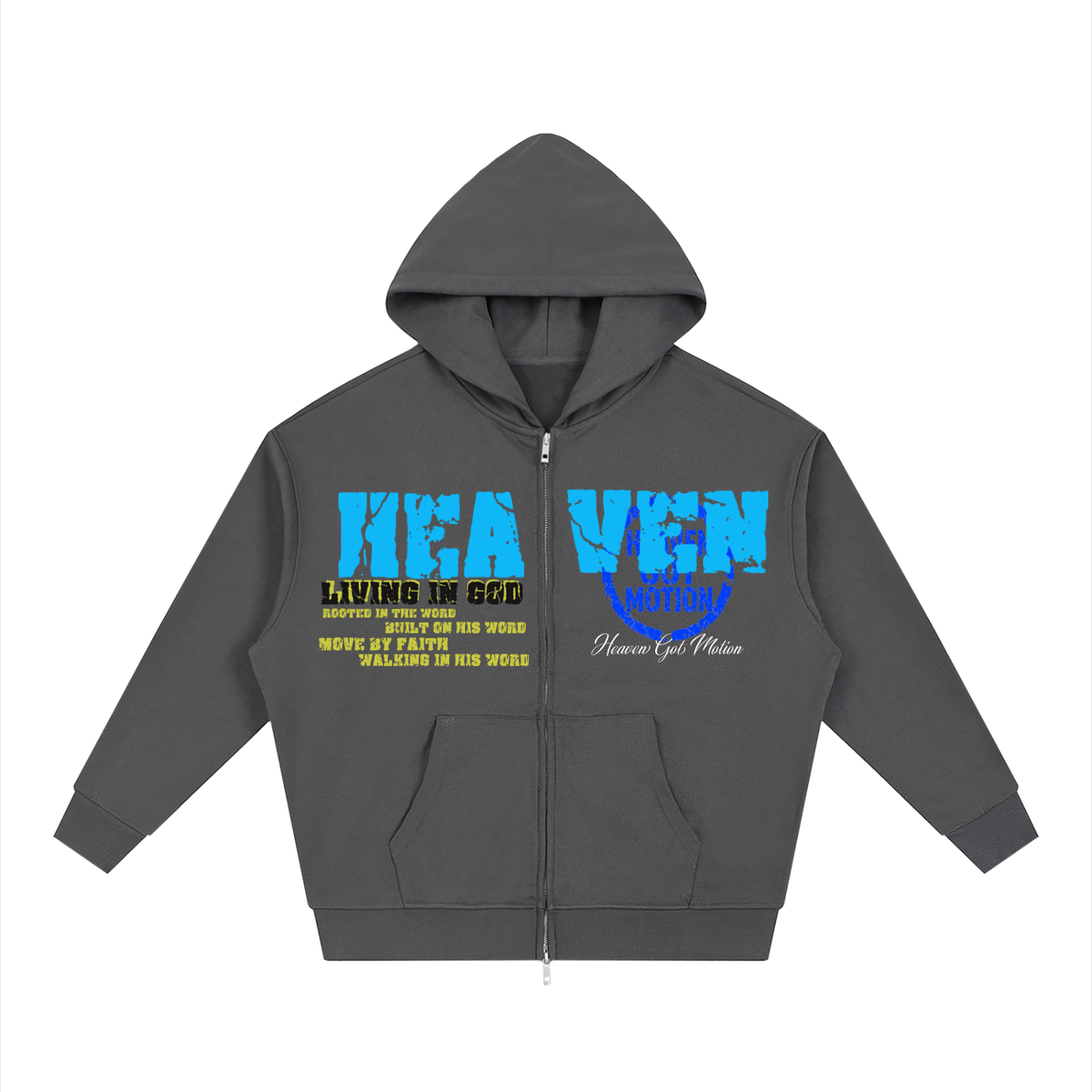 Heaven Got Motion Essential Full Zip Hoodie