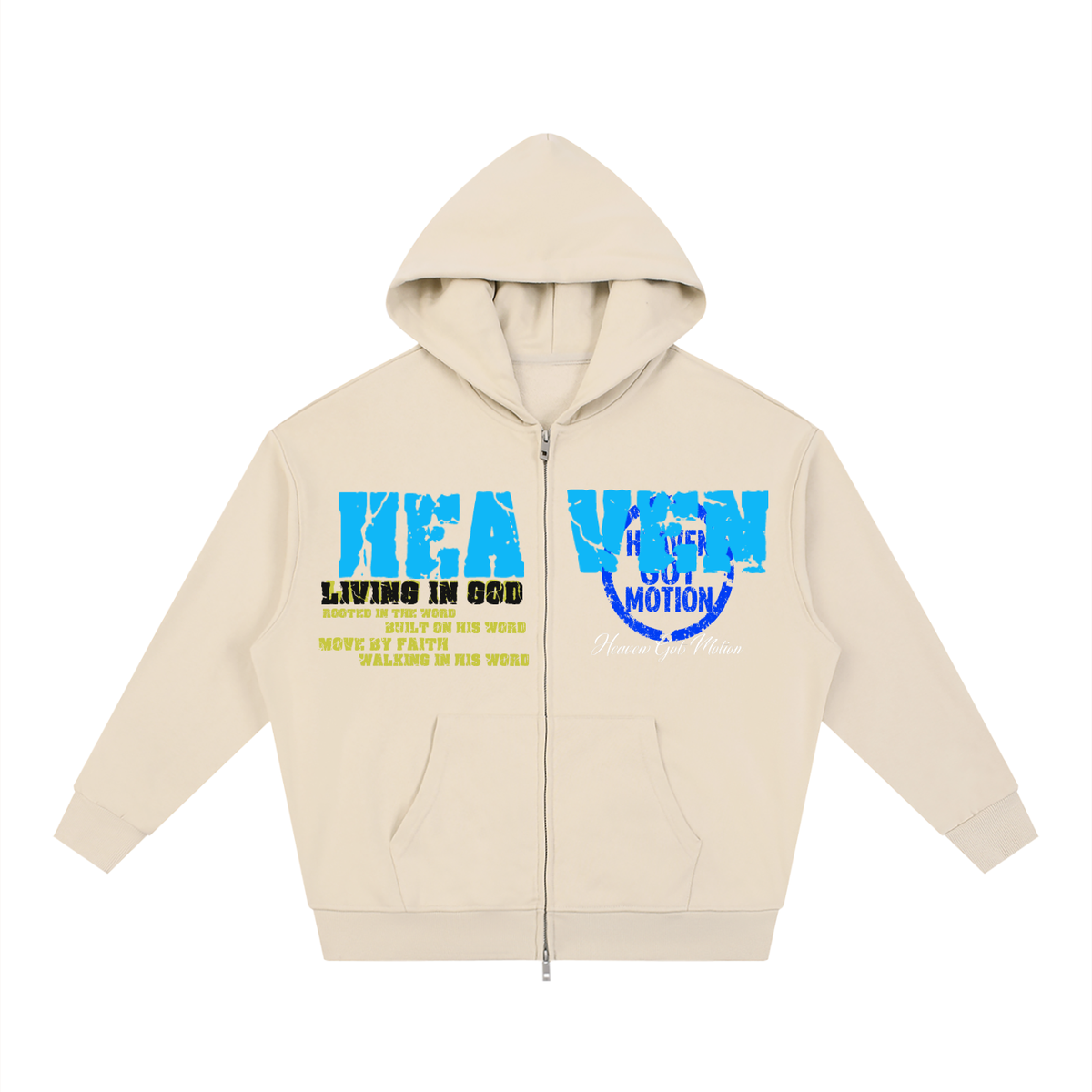 Heaven Got Motion Essential Full Zip Hoodie