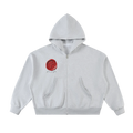 NOT TODAY DEVIL Boxy Full-Zip Hoodie