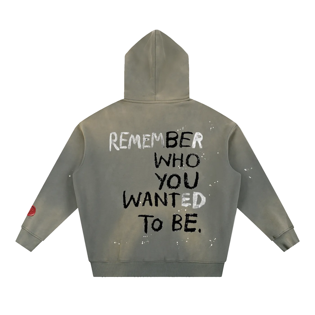 Vintage Washed Frayed Clear Vision With God's Provision Hoodie