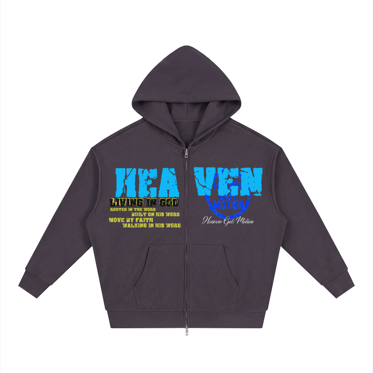 Heaven Got Motion Essential Full Zip Hoodie