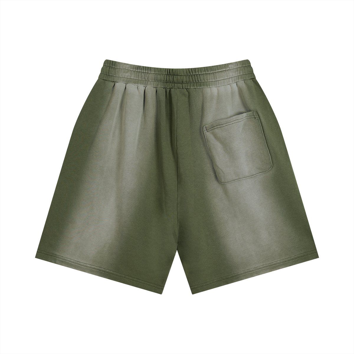 Sun Fade Distressed Paid in Full Shorts