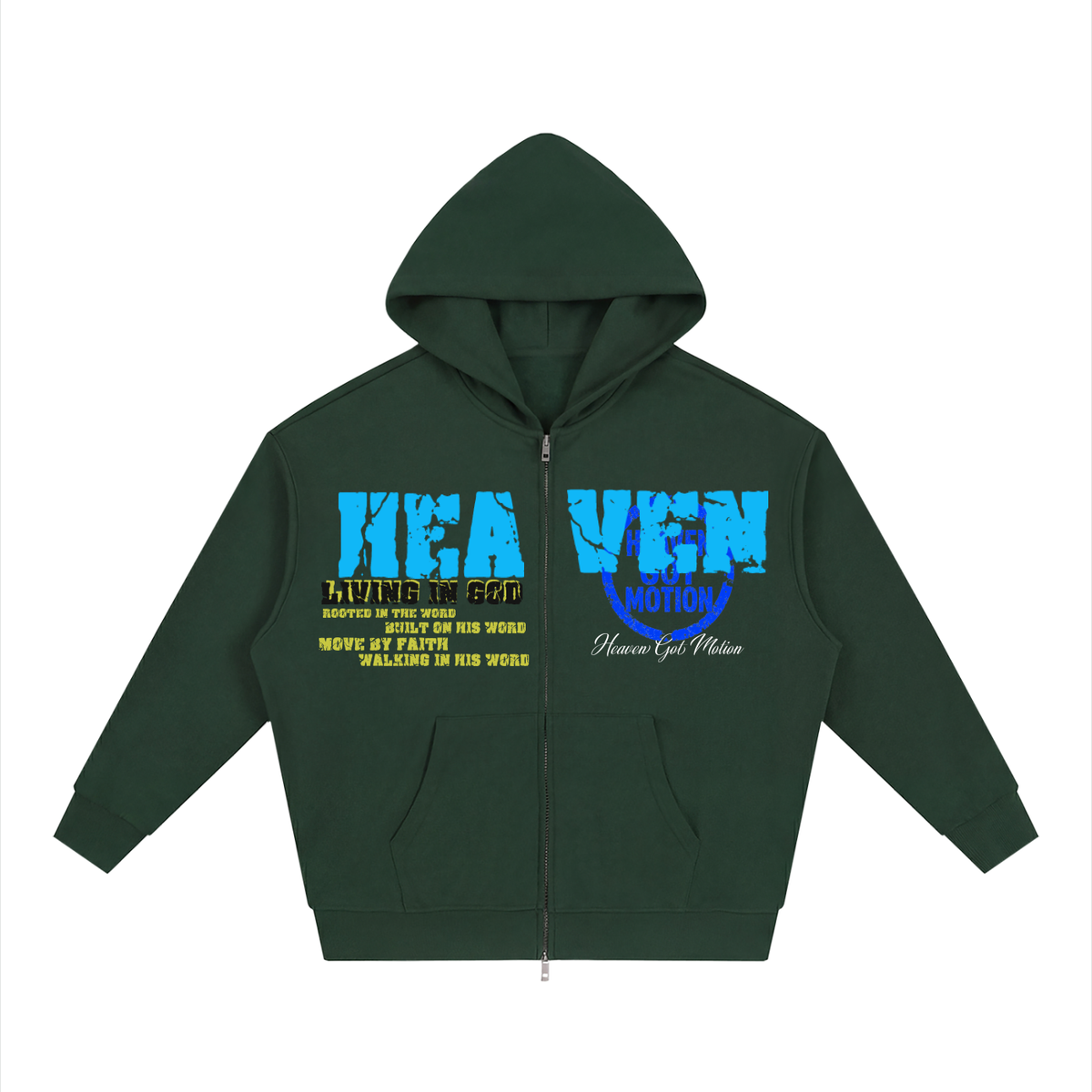 Heaven Got Motion Essential Full Zip Hoodie