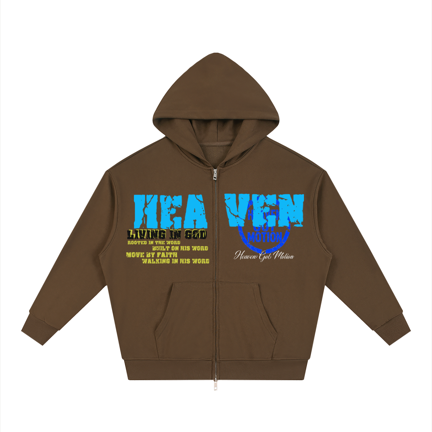 Heaven Got Motion Essential Full Zip Hoodie