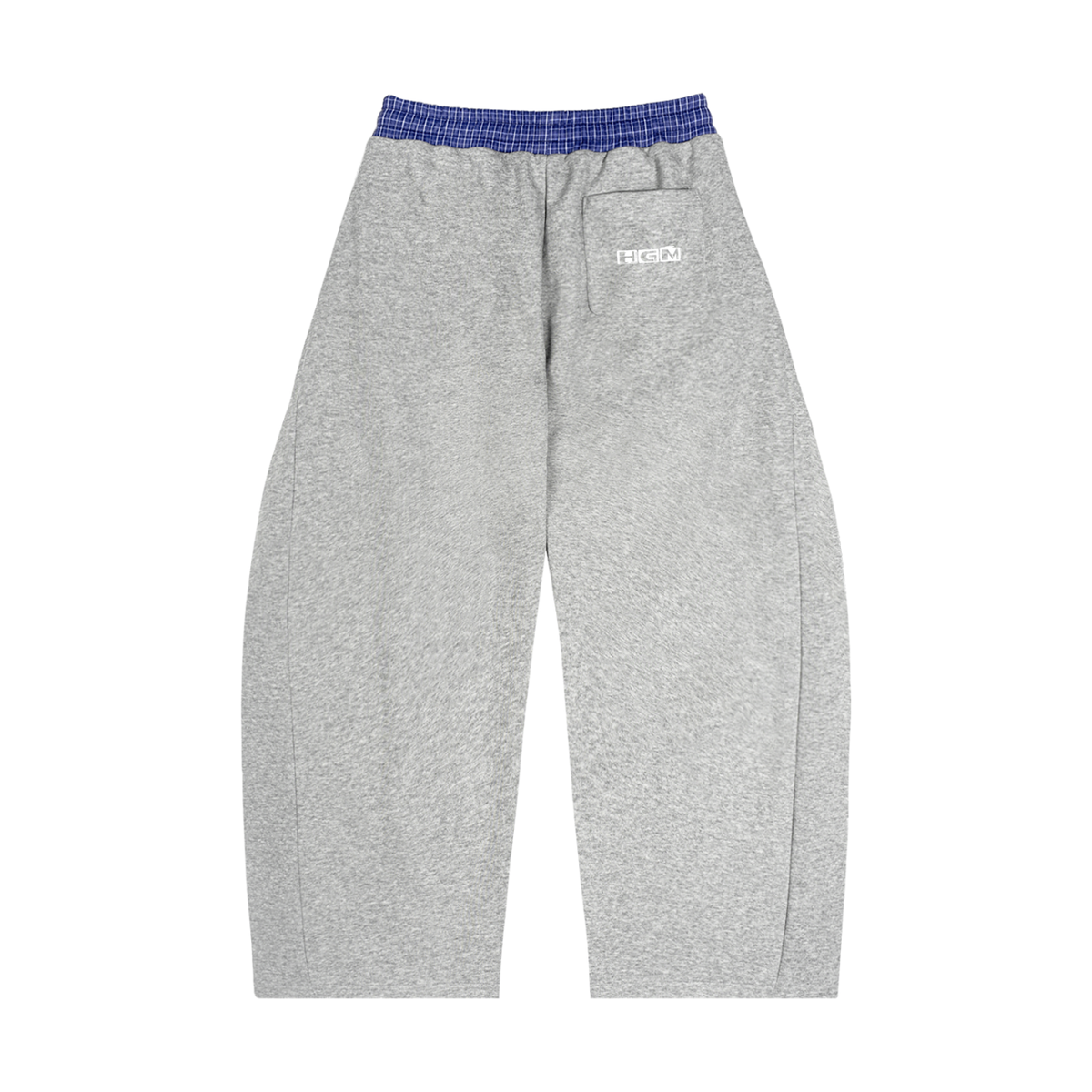 Heaven Got Motion Plaid Waistband Barrel Sweatpants